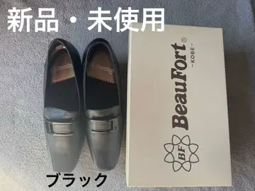 새상품 미사용 [뷰포트] 버클 벨트 디자인 슈즈 블랙