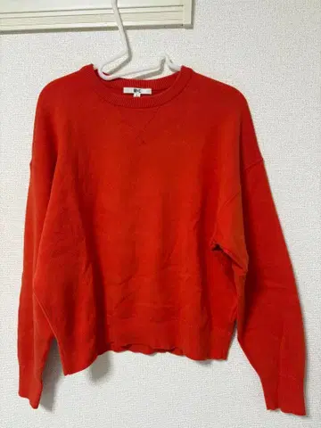 UNIQLO:C 스무스 코튼 크루넥 스웨터