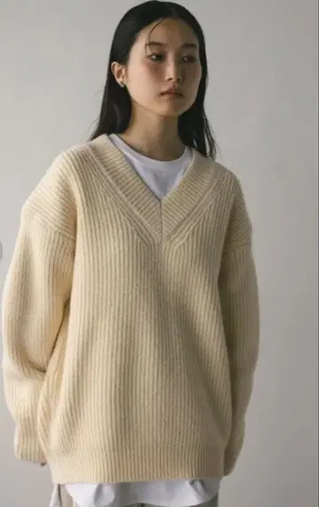 STYLEMIXER V넥 니트