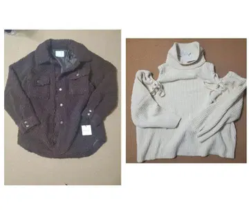 N WITH. 에누위즈 아우터 니트