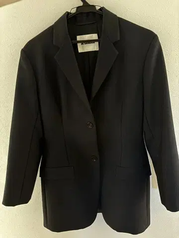 질 샌더 네이비 테일러드 자켓