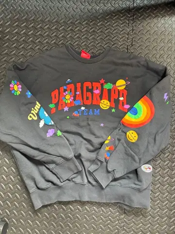 패러그래프 Paragraph 맨투맨 컬러풀 맨투맨