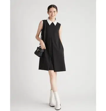 당일 발송 [ 가격 대폭 인하 ] CELFORD A라인 턱 원피스