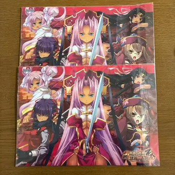 연희몽상 혁명 손오의 혈맥 A4 클리어 파일 4매 x 2세트