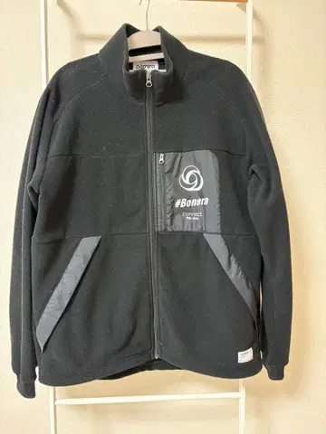 Bonera 블랙 플리스 자켓