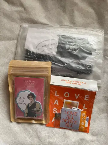 후지이 카제 플렉씰 세트, 메모지, 스마트폰 스트랩 3점 세트