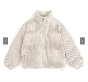 GRL 코듀로이 다운 자켓