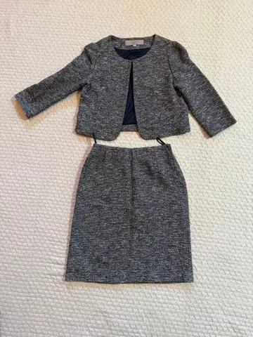 strawberryfields 네이비 트위드 수트 S 사이즈