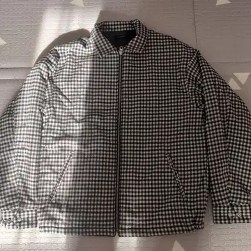 RAGEBLUE 체크 무늬 블루종