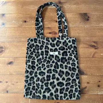 Spick & Span 별주 Uhr 우아 토트백 레오파드