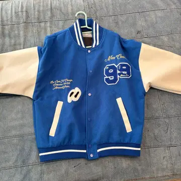 HARSHANDCRUEL 바시티 자켓 M 파랑