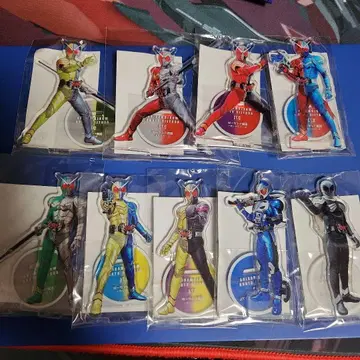 새상품 하피클로 월드 메이킹 아크릴 스탠드 가면라이더 W 9종