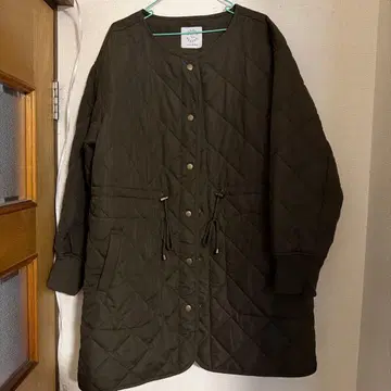 빅 SEASON REASON 퀼팅 자켓 LL 다크 그린