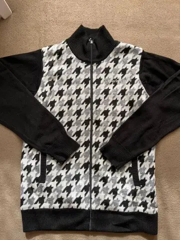 marie claire 하운드 투스 자켓 골프