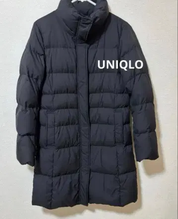 UNIQLO 블랙 롱 다운 자켓 M