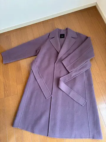 NORC 라벤더 롱 코트