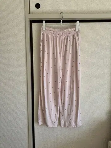 젤라또 피케 마터니티 하트 무늬 롱 팬츠 임산부용 조정 가능