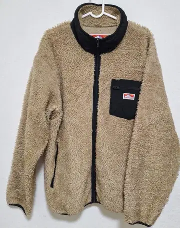 BEN DAVIS 벤데이비스 스탠드 카라 플리스 보아 자켓 L