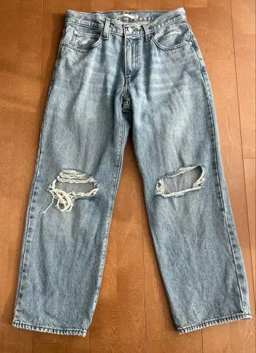 LEVI'S '94 BAGGY 데미지 데님 팬츠 29인치