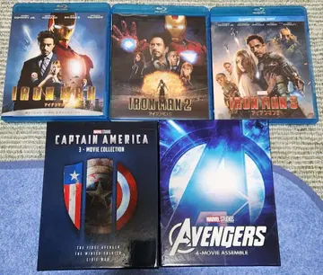 MARVEL 작품 Blu-ray 묶음 판매