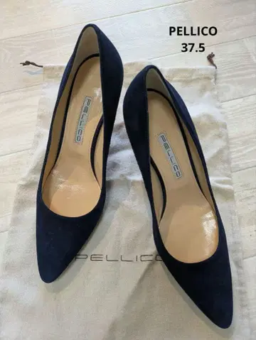 펠리코 스틸레토 스웨이드 네이비