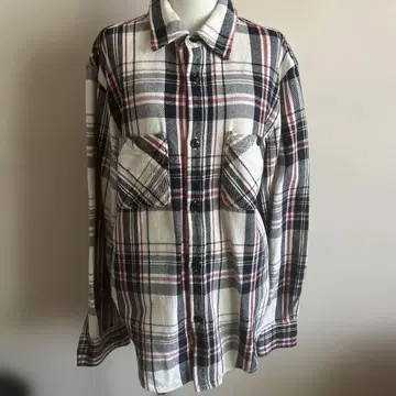 THE NORTH FACE 체크 무늬 긴팔 셔츠 M