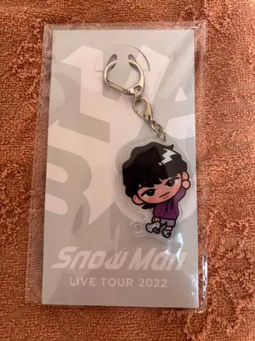 [미사용 새상품] SnowMan 후카사와 타츠야 스노치루 아크릴 키링