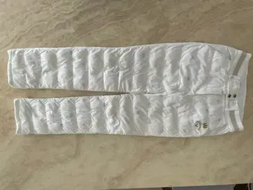 캘러웨이 여성용 충전솜 롱 팬츠 화이트