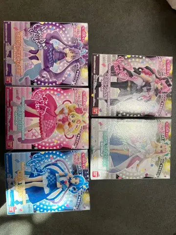 너와 아이돌 프리큐어 큐티 피규어 5체 세트