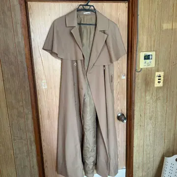 RESEXXY 베이지 롱 코트 F