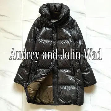 경량 볼륨 컬러 롱 다운 코트 오드리 앤 존 와드 블랙