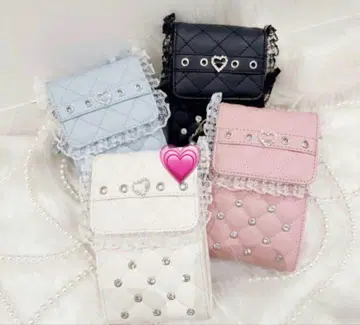 앙크루즈 숄더백 화이트