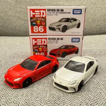[ 절판 ] 토미카 No. 86 도요타 GR86 초회 세트 신차 씰