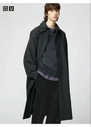 UNIQLO U 2025 [거의 미사용] 블랙 코트