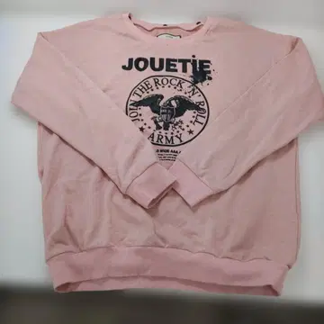 [ 786 ] JOUETIE 핑크 프린트 트레이닝복