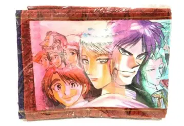 화업 30주년 기념 후지타 카즈히로 원화전 머플러 타월 꼭두각시 서커스