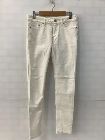 12.8 A280P 스픽 앤 스팬 스키니 데님 화이트 36