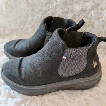 사이드 고어 부츠 U.S. POLO ASSN 블랙 LL 사이즈