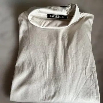 HAVERSACK 코튼 터틀넥 T셔츠