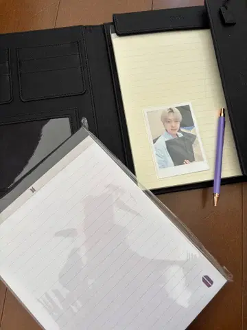 BTS SUGA 아티스트 메이드 Black Note Cover Set