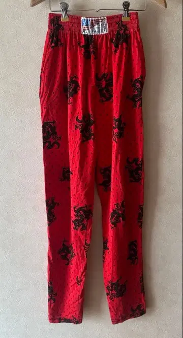 U.S.A. SPORT DIV. Donelli's 멋진 빨간색 팬츠