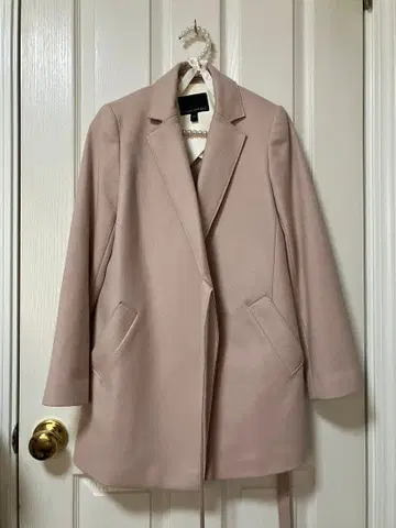 BANANA REPUBLIC 핑크 테일러드 자켓 XS