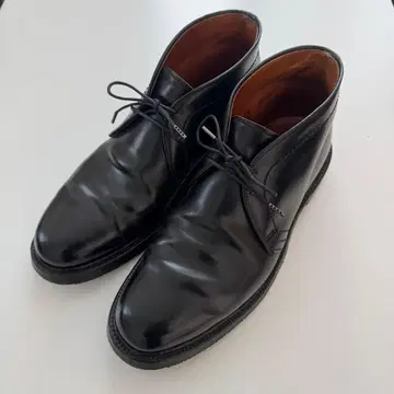 알든 SHIPS 별주 코도반 블랙 처카 부츠 7.5D