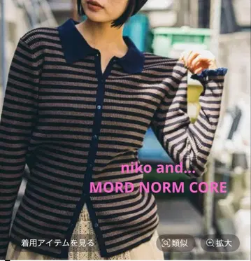 [ MORD NORM CORE ] 12G 프릴 카브스 리브 가디건