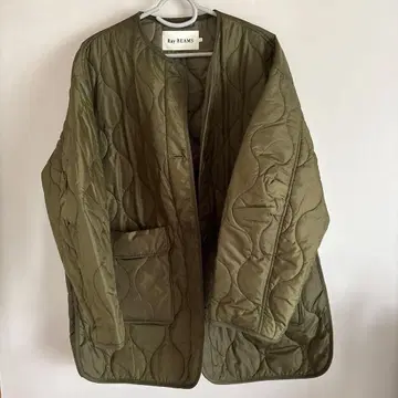 Ray Beams 퀼팅 자켓 올리브