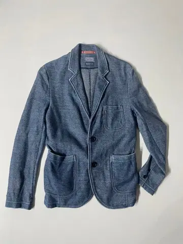 블루블루 테일러드 자켓 사이즈 2 데님 블루