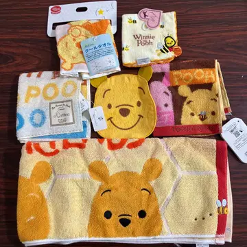 (12-99) 곰돌이 푸 타월 6장 세트