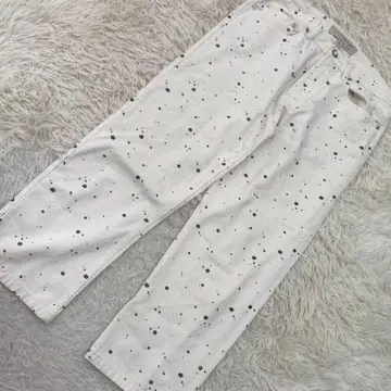 마크 바이 마크 제이콥스 패턴 데님 팬츠 화이트 27 스타일리쉬