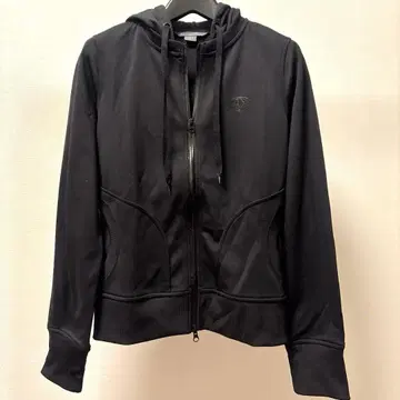 [ 아르마니 익스체인지 AX ] 후드 부착 후드티 풀 집업 블랙