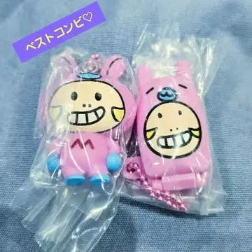 미니모니 가챠가챠 미니어처 컬렉션 2개 세트 전화기 & 피규어